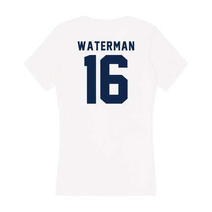 Ole Miss - NCAA Football : Braden Waterman - Women's V-Neck T-Shirt-1