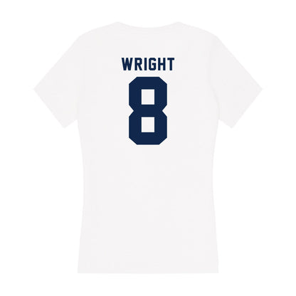 Ole Miss - NCAA Football : Daequan Wright - Women's V-Neck T-Shirt-1