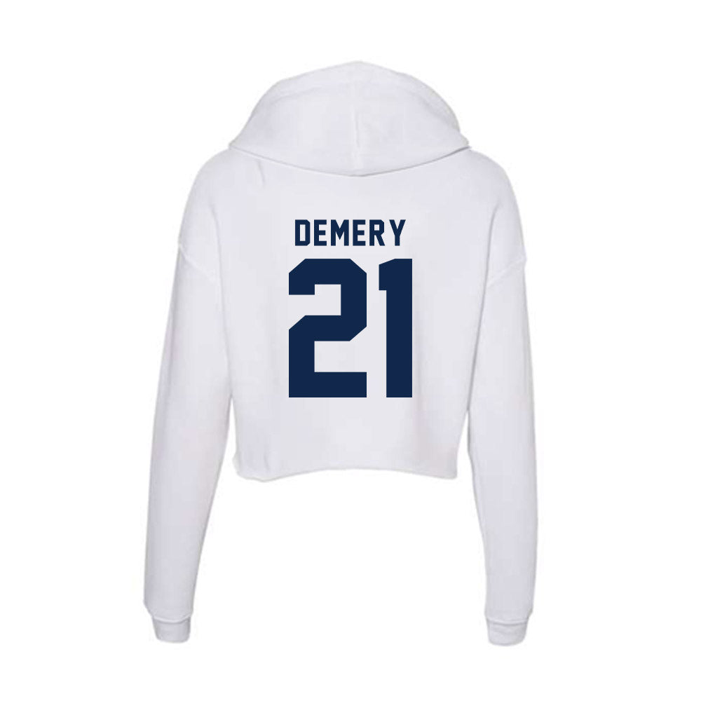 Ole Miss - NCAA Football : Daniel Demery - Women's Crop Fleece Hoodie-1