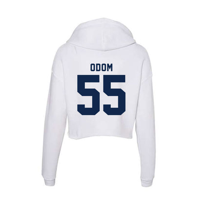 Ole Miss - NCAA Baseball : Leo Odom - Women's Crop Fleece Hoodie-1