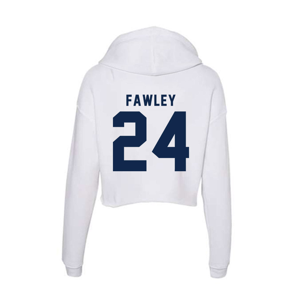 Ole Miss - NCAA Baseball : Austin Fawley - Women's Crop Fleece Hoodie-1