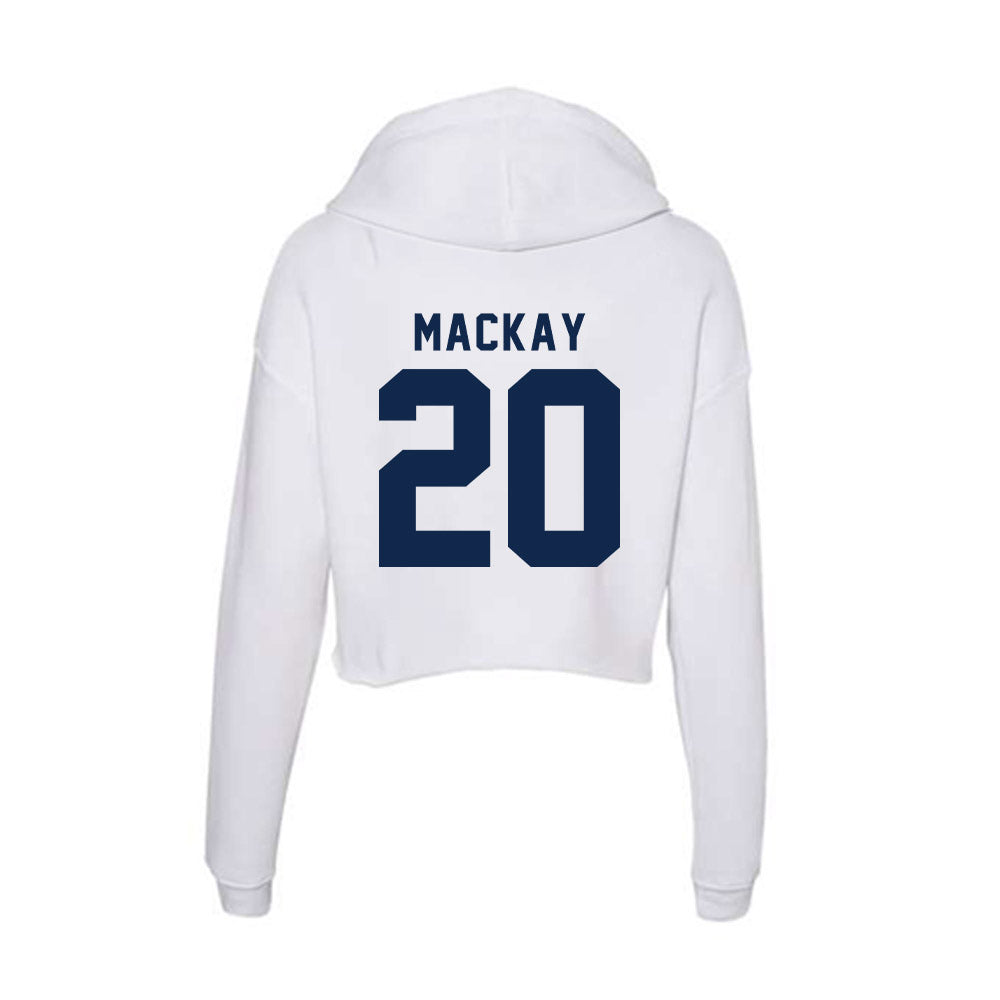 Ole Miss - NCAA Softball : Jamie Mackay - Women's Crop Fleece Hoodie-1