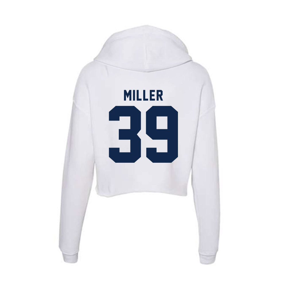 Ole Miss - NCAA Baseball : Jackson Miller - Women's Crop Fleece Hoodie-1