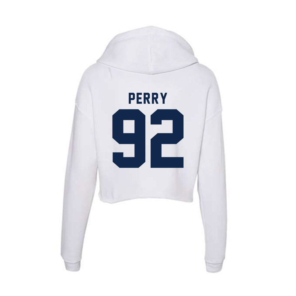 Ole Miss - NCAA Football : Rashard Perry - Women's Crop Fleece Hoodie-1