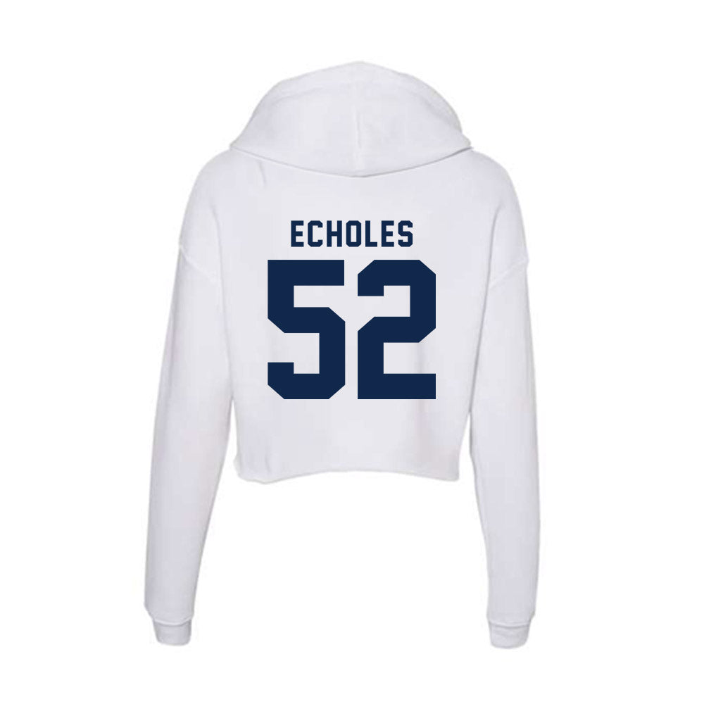 Ole Miss - NCAA Football : William Echoles - Women's Crop Fleece Hoodie-1