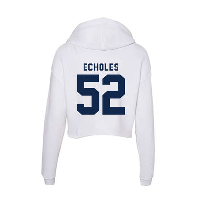 Ole Miss - NCAA Football : William Echoles - Women's Crop Fleece Hoodie-1