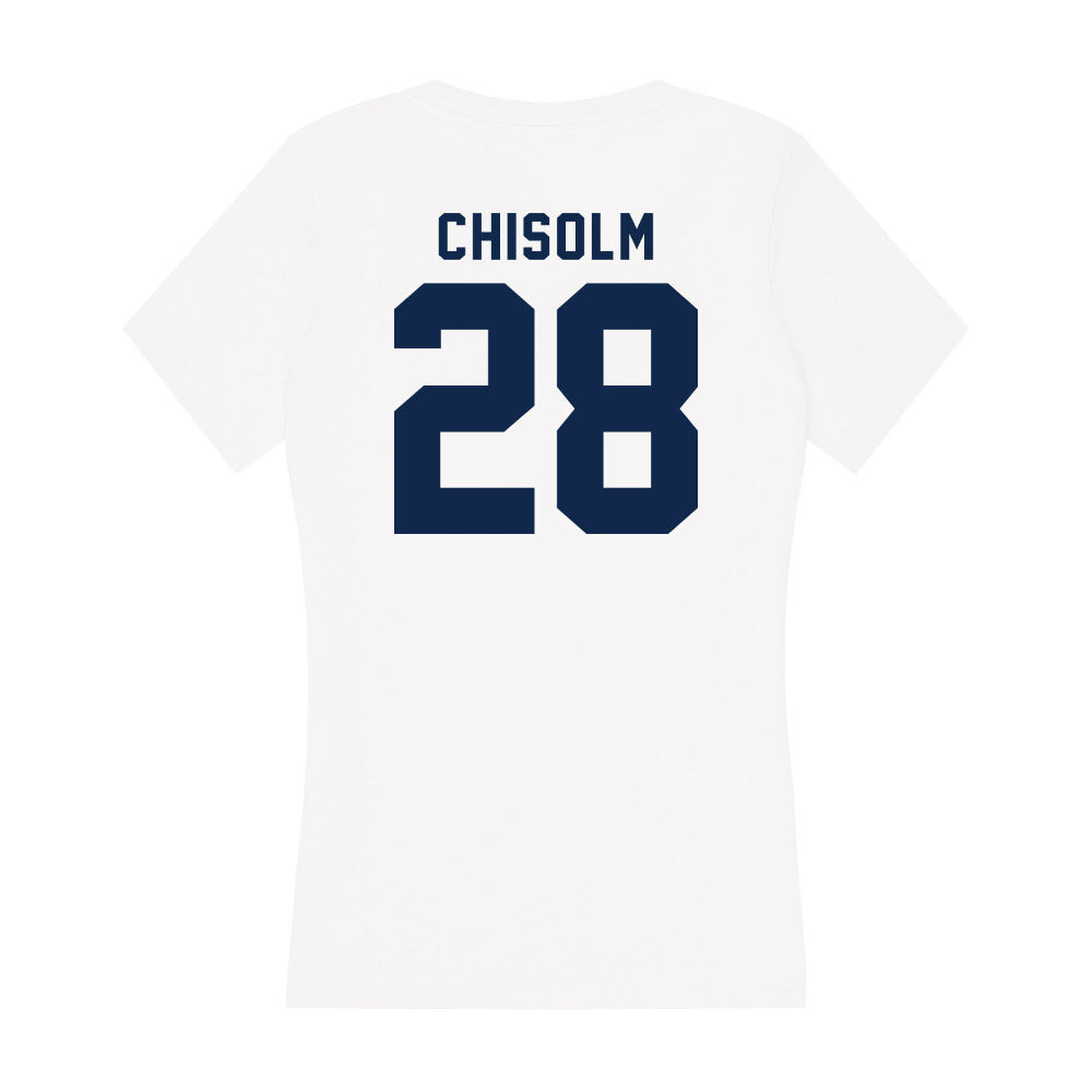 Ole Miss - NCAA Baseball : Connor Chisolm - Women's V-Neck T-Shirt-1