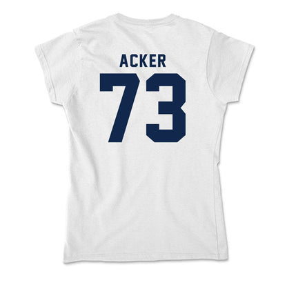 Ole Miss - NCAA Football : Eli Acker - Soft Style Women’s T-Shirt-1