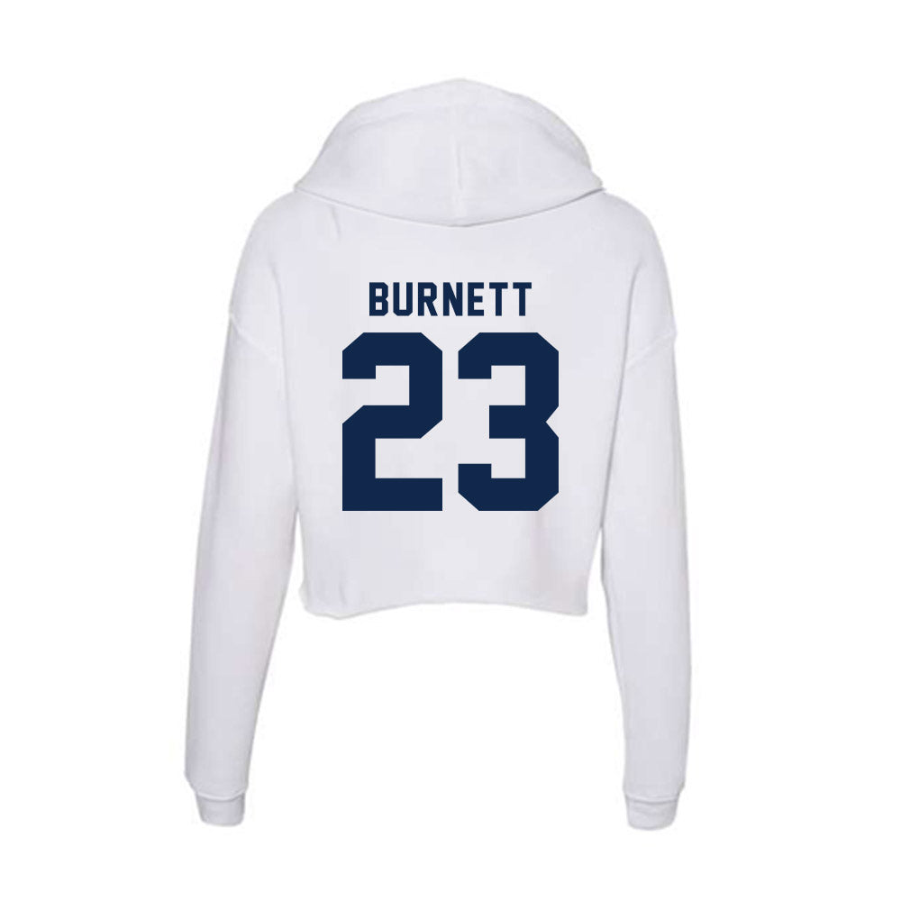 Ole Miss - NCAA Football : Drew Burnett - Women's Crop Fleece Hoodie-1