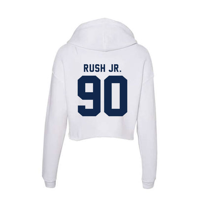 Ole Miss - NCAA Football : Jeffery Rush Jr. - Women's Crop Fleece Hoodie-1