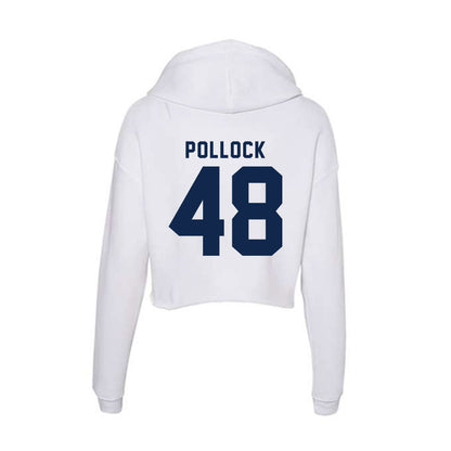 Ole Miss - NCAA Football : Charlie Pollock - Women's Crop Fleece Hoodie-1