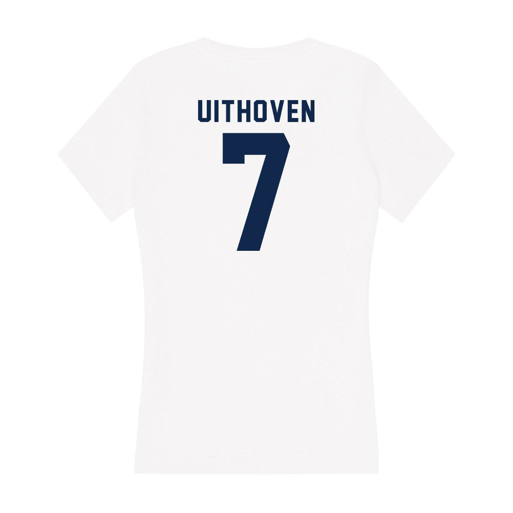 Ole Miss - NCAA Women's Soccer : Ek Uithoven - Women's V-Neck T-Shirt-1