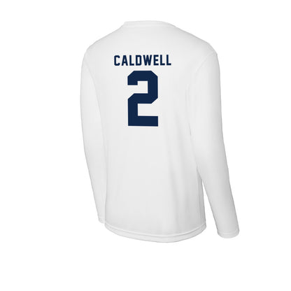 Ole Miss - NCAA Men's Basketball : TJ Caldwell - Activewear Long Sleeve T-Shirt