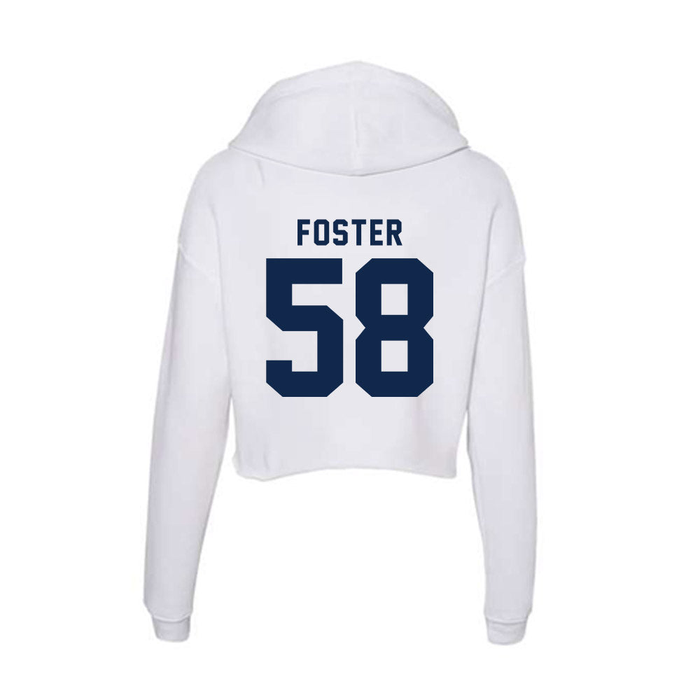 Ole Miss - NCAA Football : Jude Foster - Women's Crop Fleece Hoodie-1