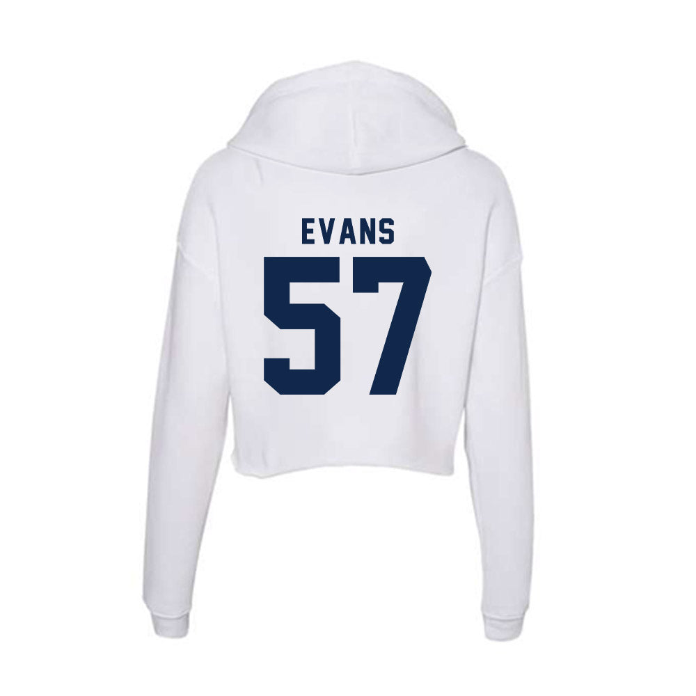 Ole Miss - NCAA Football : Paris Evans - Women's Crop Fleece Hoodie-1