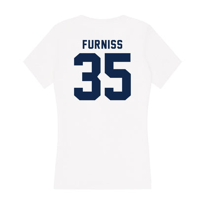 Ole Miss - NCAA Baseball : Will Furniss - Women's V-Neck T-Shirt-1