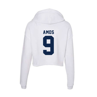 Ole Miss - NCAA Football : Tre Amos - Women's Crop Fleece Hoodie-1