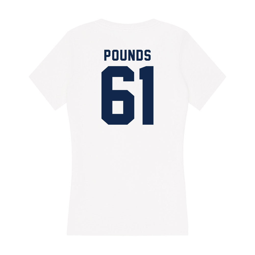 Ole Miss - NCAA Football : Diego Pounds - Women's V-Neck T-Shirt-1