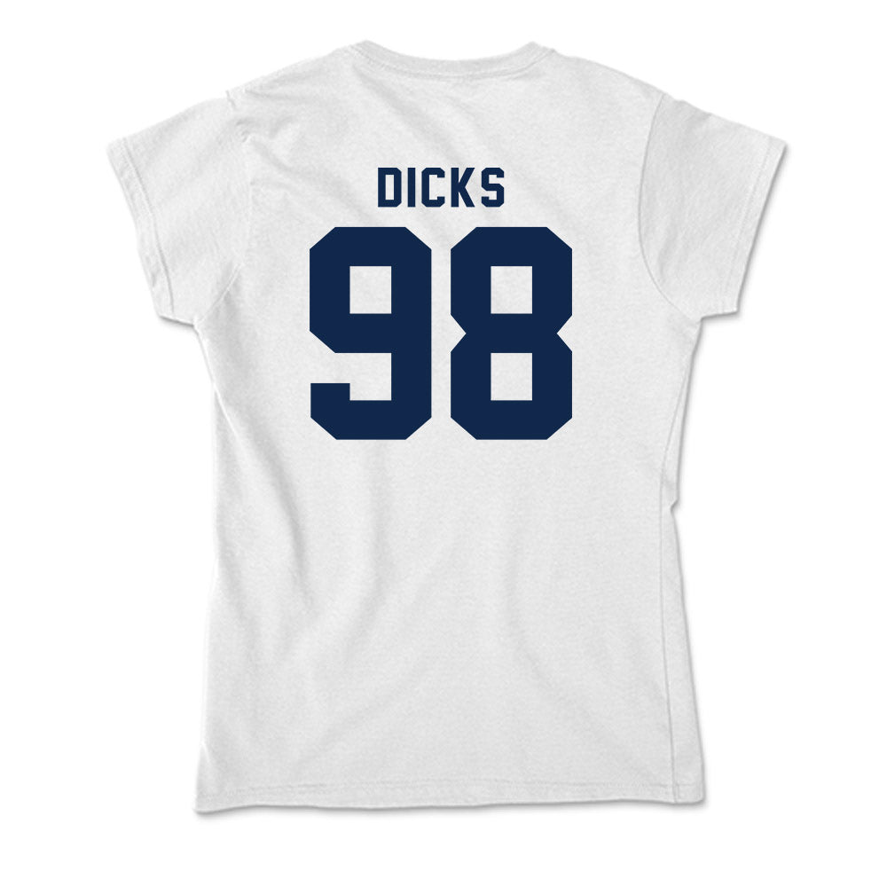 Ole Miss - NCAA Football : Jaden Dicks - Soft Style Women’s T-Shirt-1