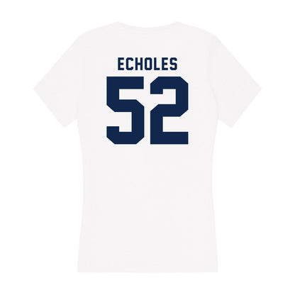 Ole Miss - NCAA Football : William Echoles - Women's V-Neck T-Shirt-1