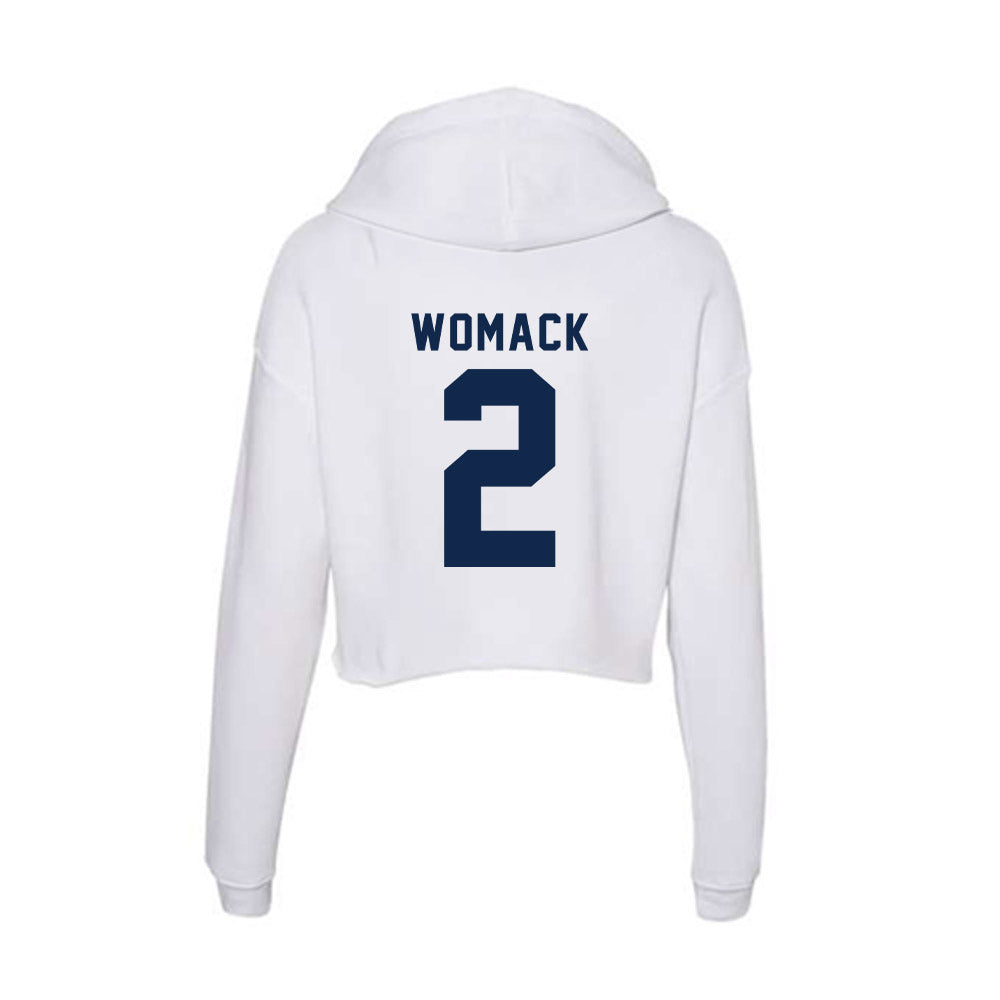 Ole Miss - NCAA Softball : Ma'Nia Womack - Women's Crop Fleece Hoodie-1