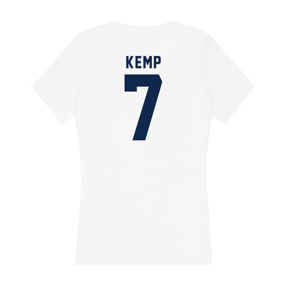 Ole Miss - NCAA Women's Soccer : Jenna Kemp - Women's V-Neck T-Shirt-1