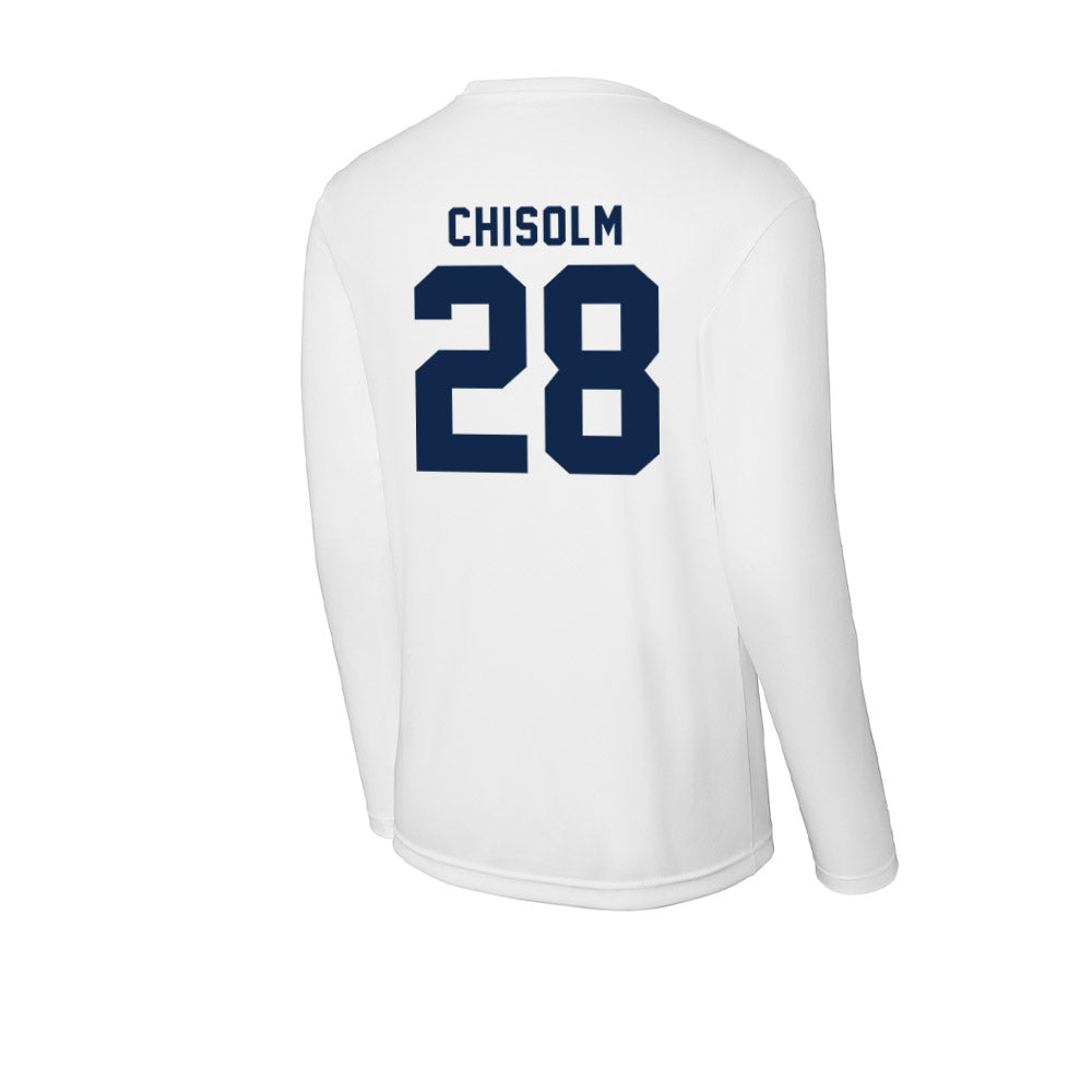 Ole Miss - NCAA Baseball : Connor Chisolm - Performance Long Sleeve T-Shirt-1