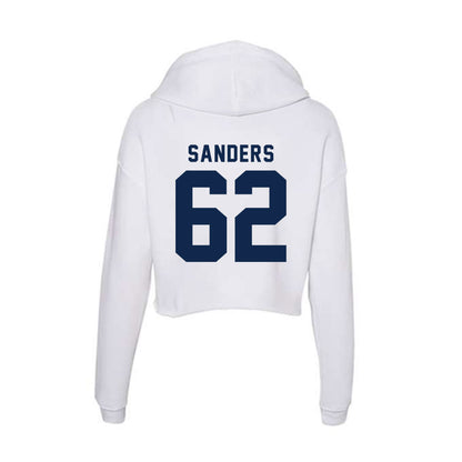 Ole Miss - NCAA Football : Brycen Sanders - Women's Crop Fleece Hoodie-1