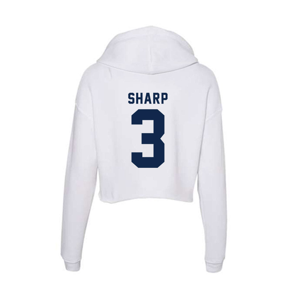 Ole Miss - NCAA Men's Basketball : Jamarion Sharp - Women's Crop Fleece Hoodie-1