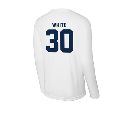 Ole Miss - NCAA Football : Trip White - Activewear Long Sleeve T-Shirt