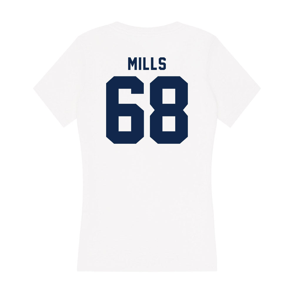 Ole Miss - NCAA Football : Jack Mills - Women's V-Neck T-Shirt-1