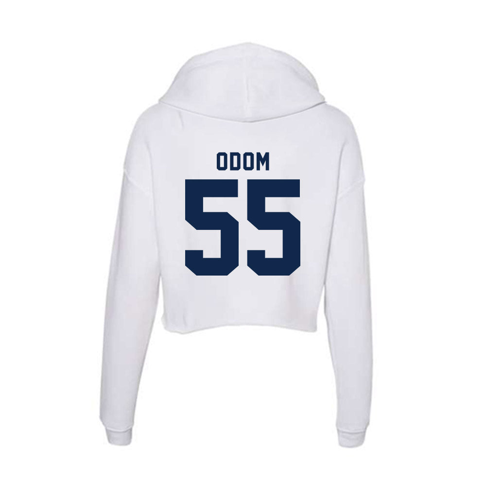 Ole Miss - NCAA Baseball : Leo Odom - Women's Crop Fleece Hoodie-1