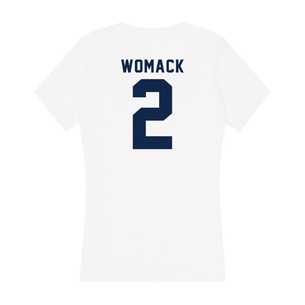 Ole Miss - NCAA Softball : Ma'Nia Womack - Women's V-Neck T-Shirt-1