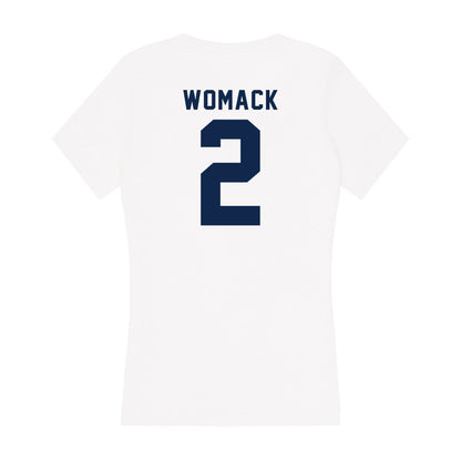 Ole Miss - NCAA Softball : Ma'Nia Womack - Women's V-Neck T-Shirt-1