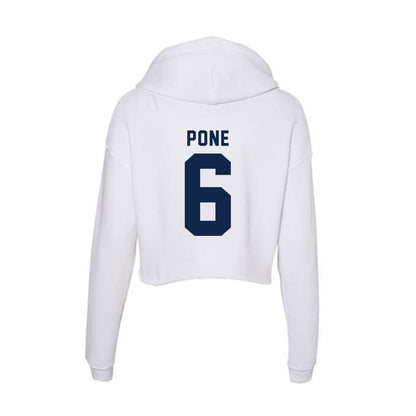 Ole Miss - NCAA Softball : Jaden Pone - Women's Crop Fleece Hoodie-1