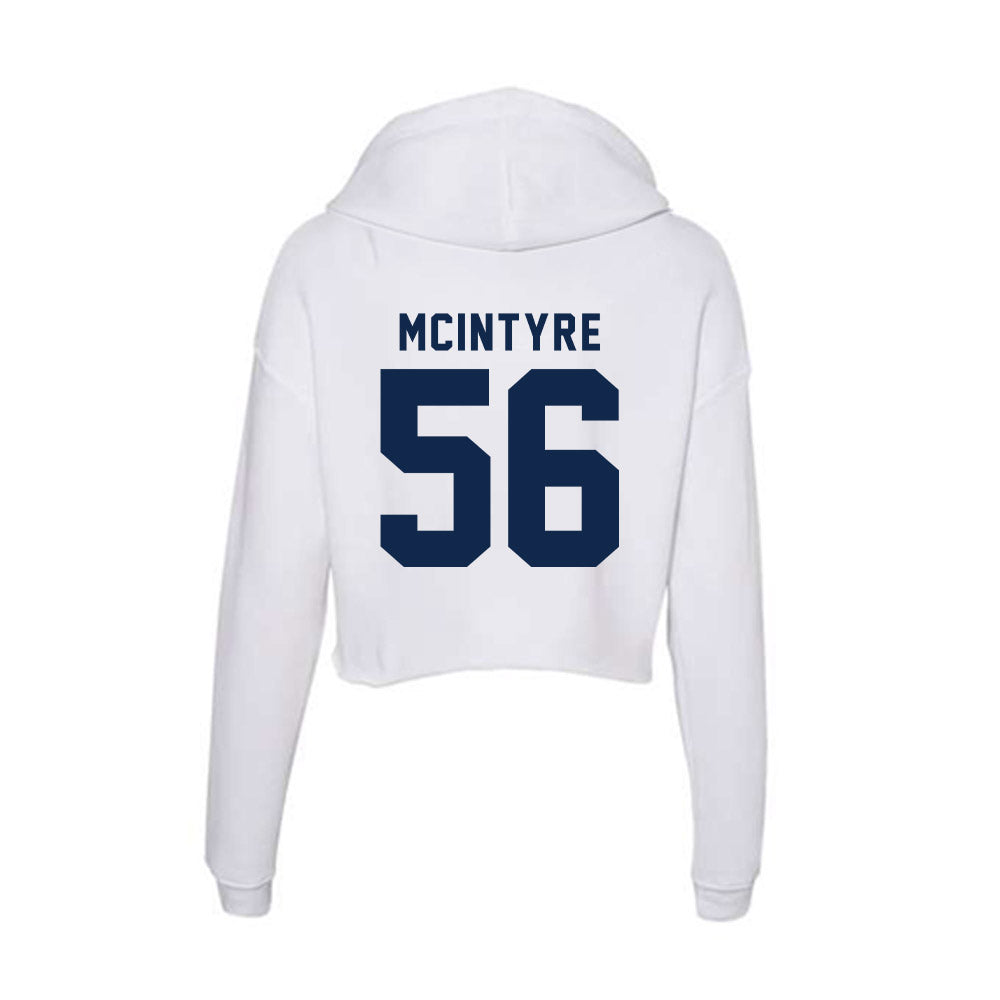 Ole Miss - NCAA Football : Reece McIntyre - Women's Crop Fleece Hoodie-1