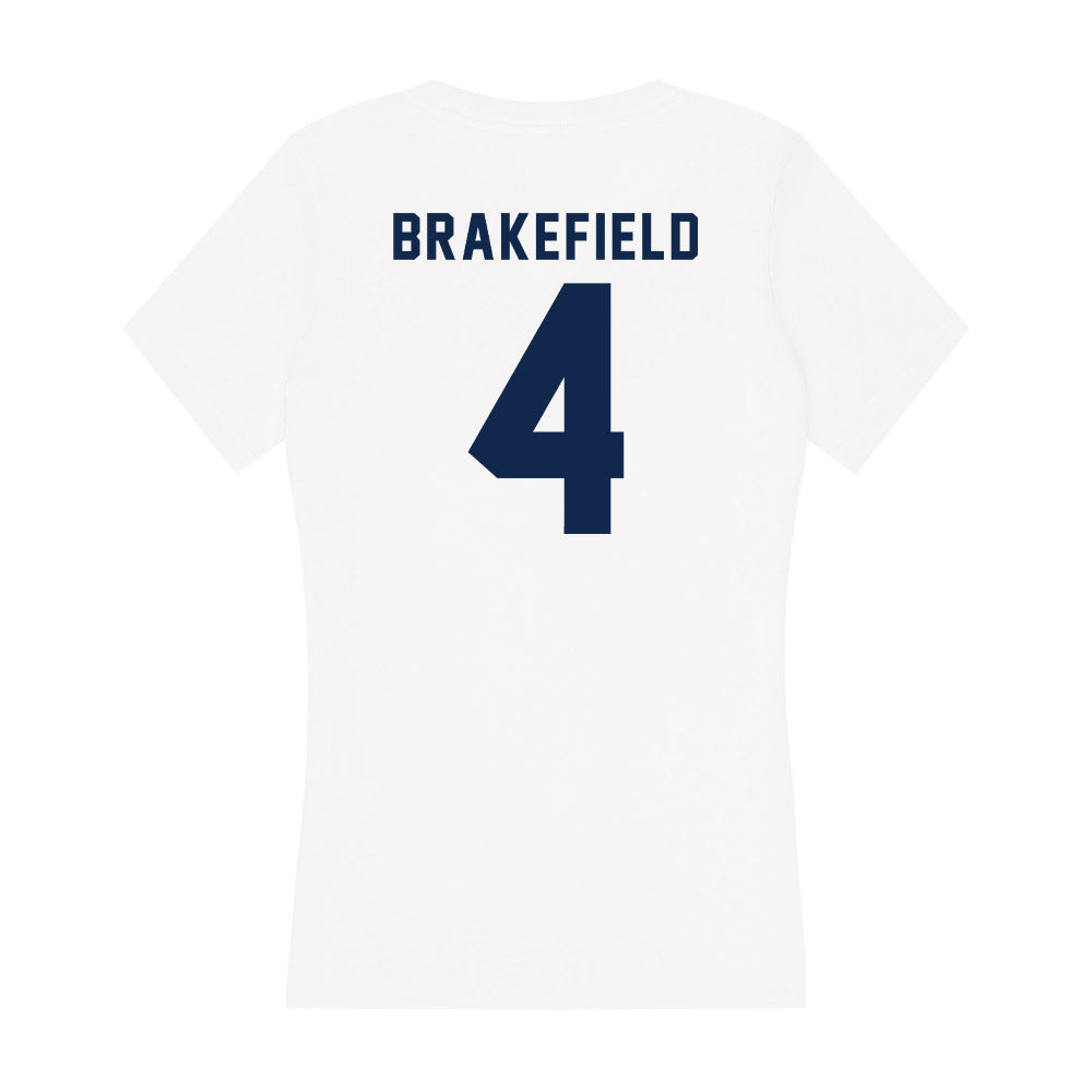 Ole Miss - NCAA Men's Basketball : Jaemyn Brakefield - Women's V-Neck T-Shirt-1