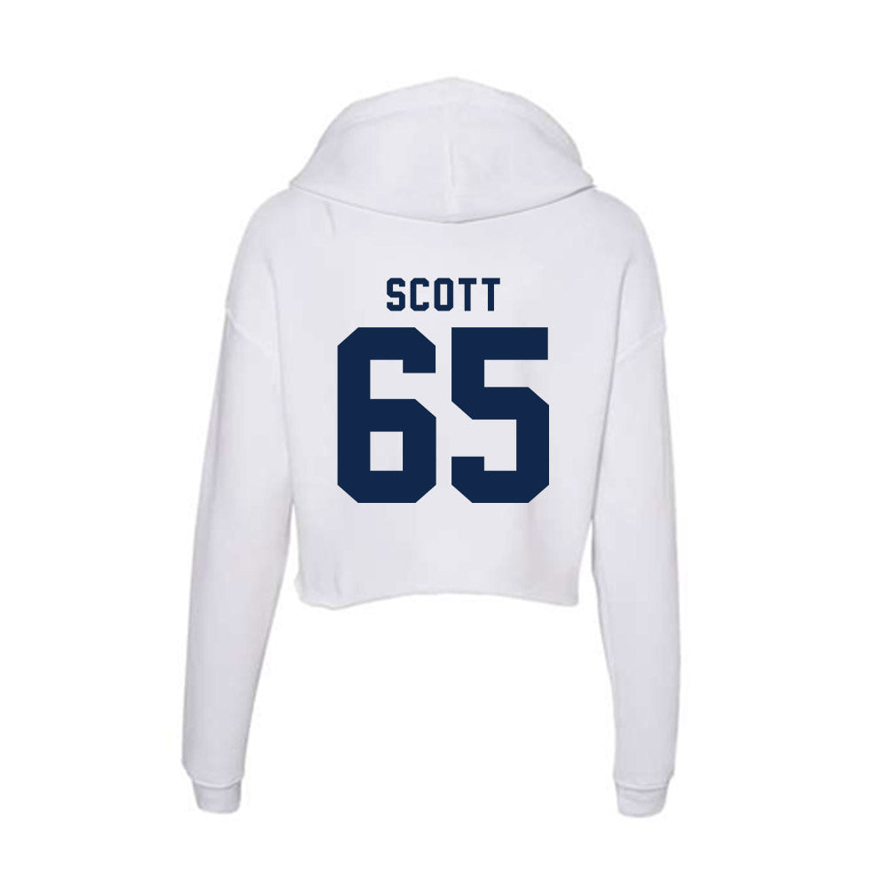 Ole Miss - NCAA Football : Gerquan Scott - Women's Crop Fleece Hoodie-1