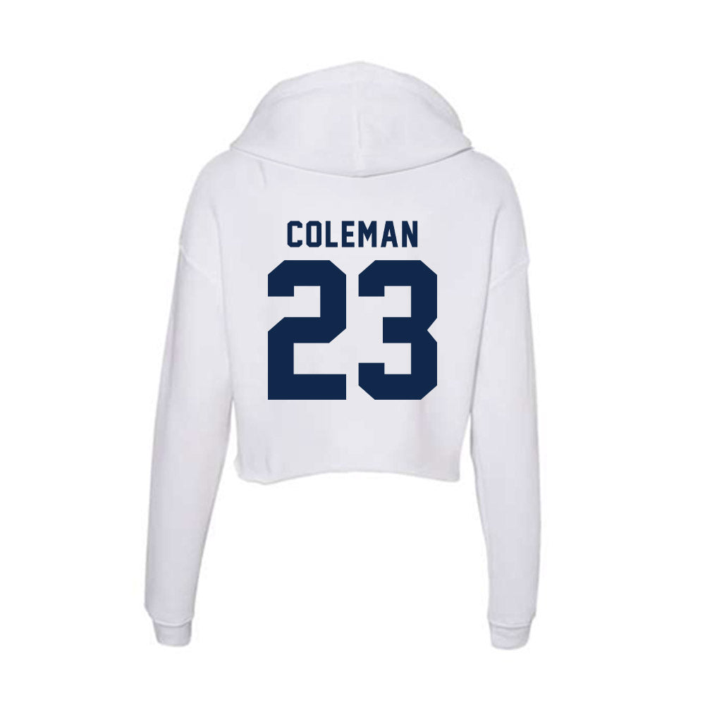 Ole Miss - NCAA Football : Khari Coleman - Women's Crop Fleece Hoodie-1