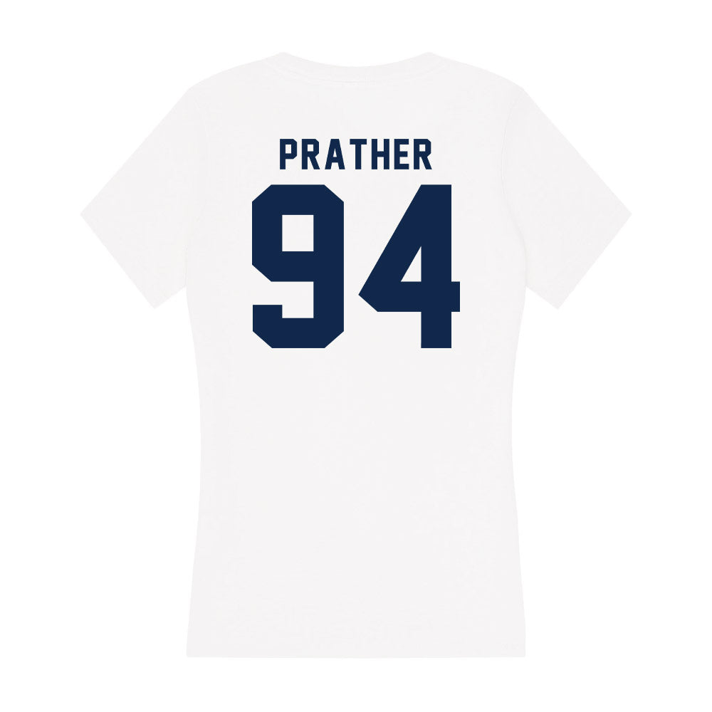 Ole Miss - NCAA Football : Tavion Prather - Women's V-Neck T-Shirt-1