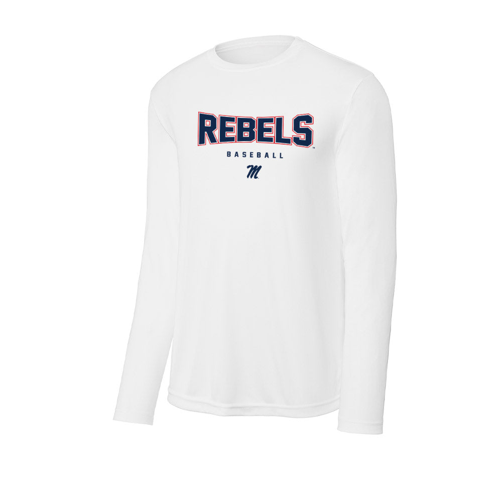 Ole Miss - NCAA Baseball : Bodie Vail - Activewear Long Sleeve T-Shirt-0