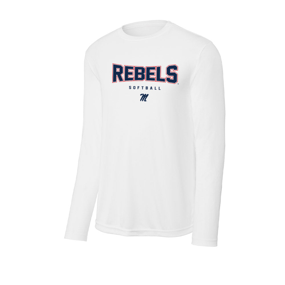 Ole Miss - NCAA Softball : Graycen Jordan - Activewear Long Sleeve T-Shirt-0