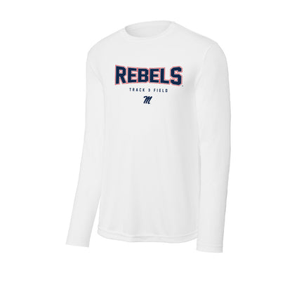 Ole Miss - NCAA Women's Track & Field : Akaomachukwu Odeluga - Activewear Long Sleeve T-Shirt-0