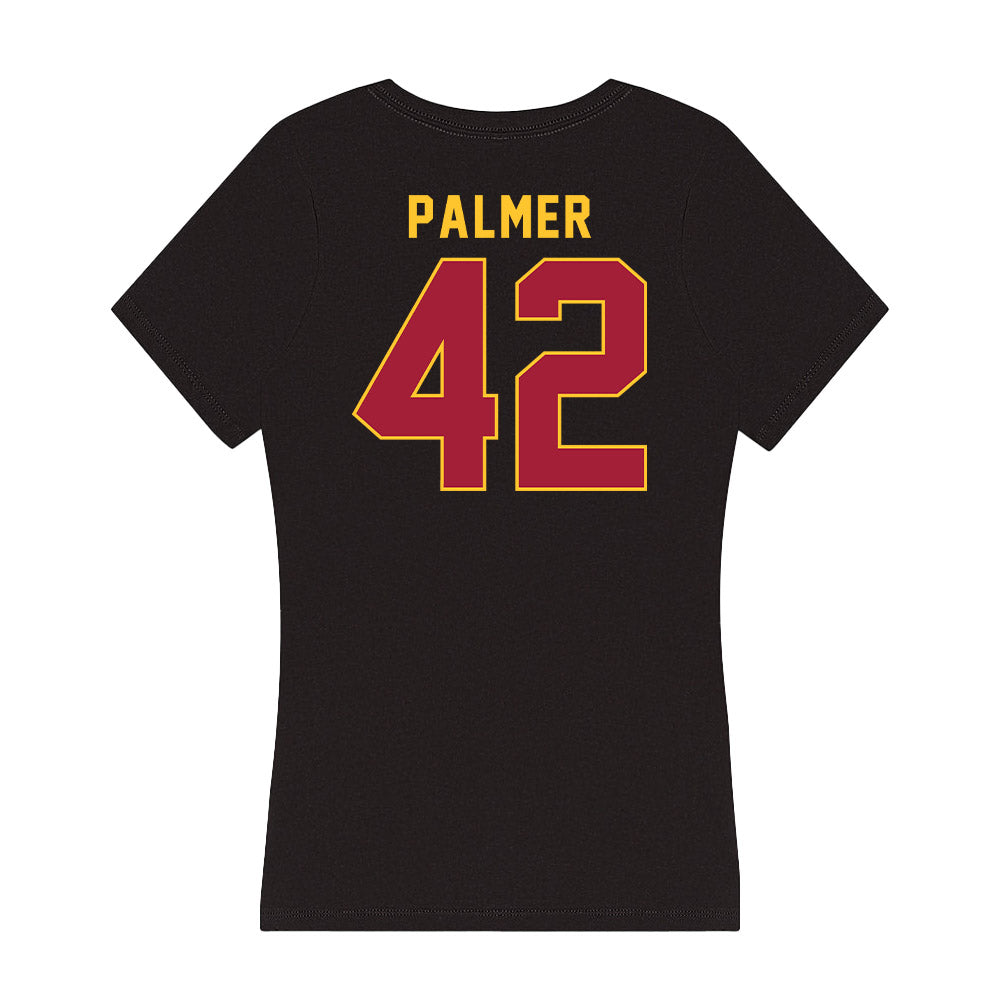 USC - NCAA Football : Deuce Palmer - Women's V-Neck T-Shirt-1