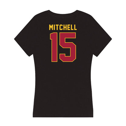 USC - NCAA Beach Volleyball : Zoey Mitchell - Women's V-Neck T-Shirt-1