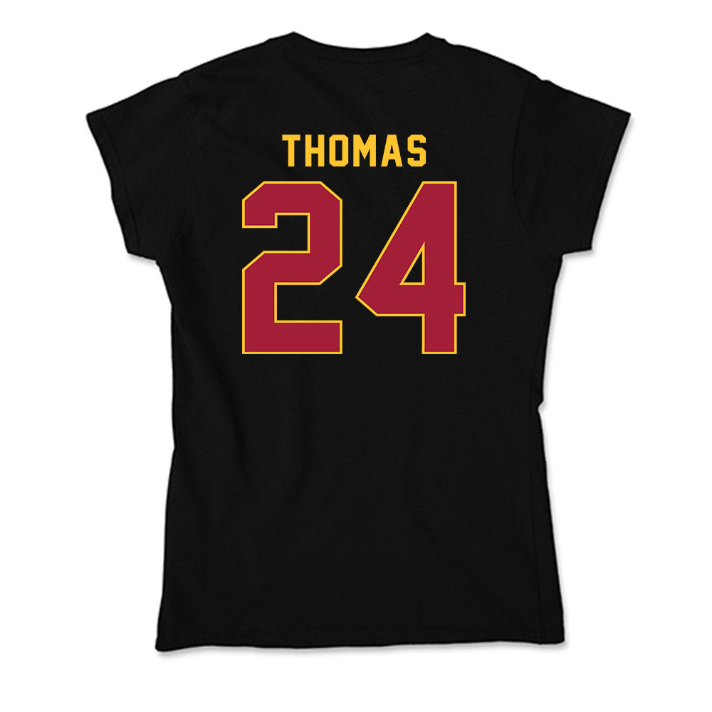 USC - NCAA Women's Track & Field : Max Thomas - Soft Style Women’s T-Shirt-1