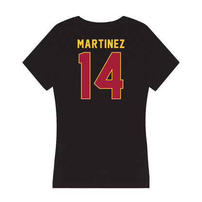 USC - NCAA Baseball : Xavier Martinez - Women's V-Neck T-Shirt-1