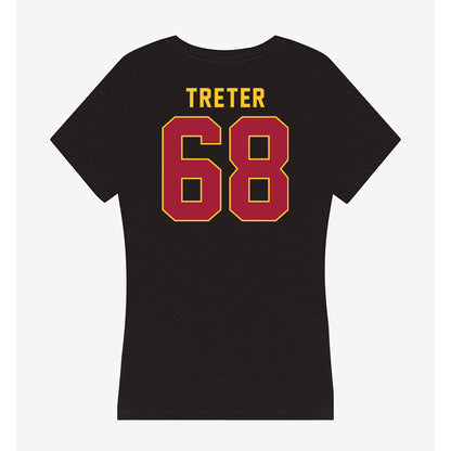 USC - NCAA Football : Hayden Treter - Women's V-Neck T-Shirt-1