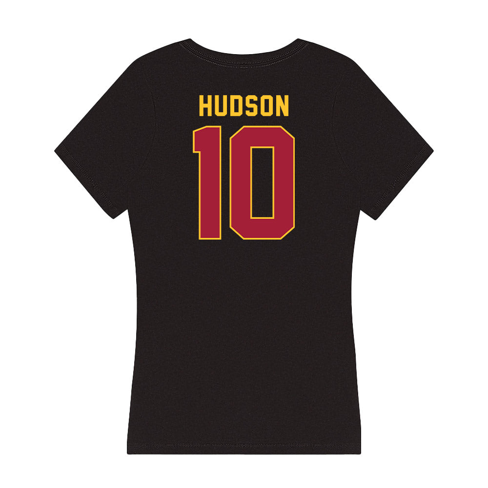 USC - NCAA Football : Kyron Hudson - Women's V-Neck T-Shirt-1