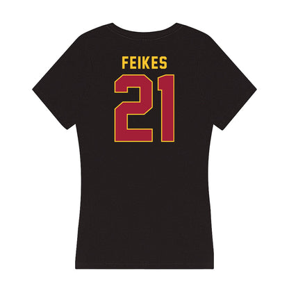 USC - NCAA Baseball : Jared Feikes - Women's V-Neck T-Shirt-1